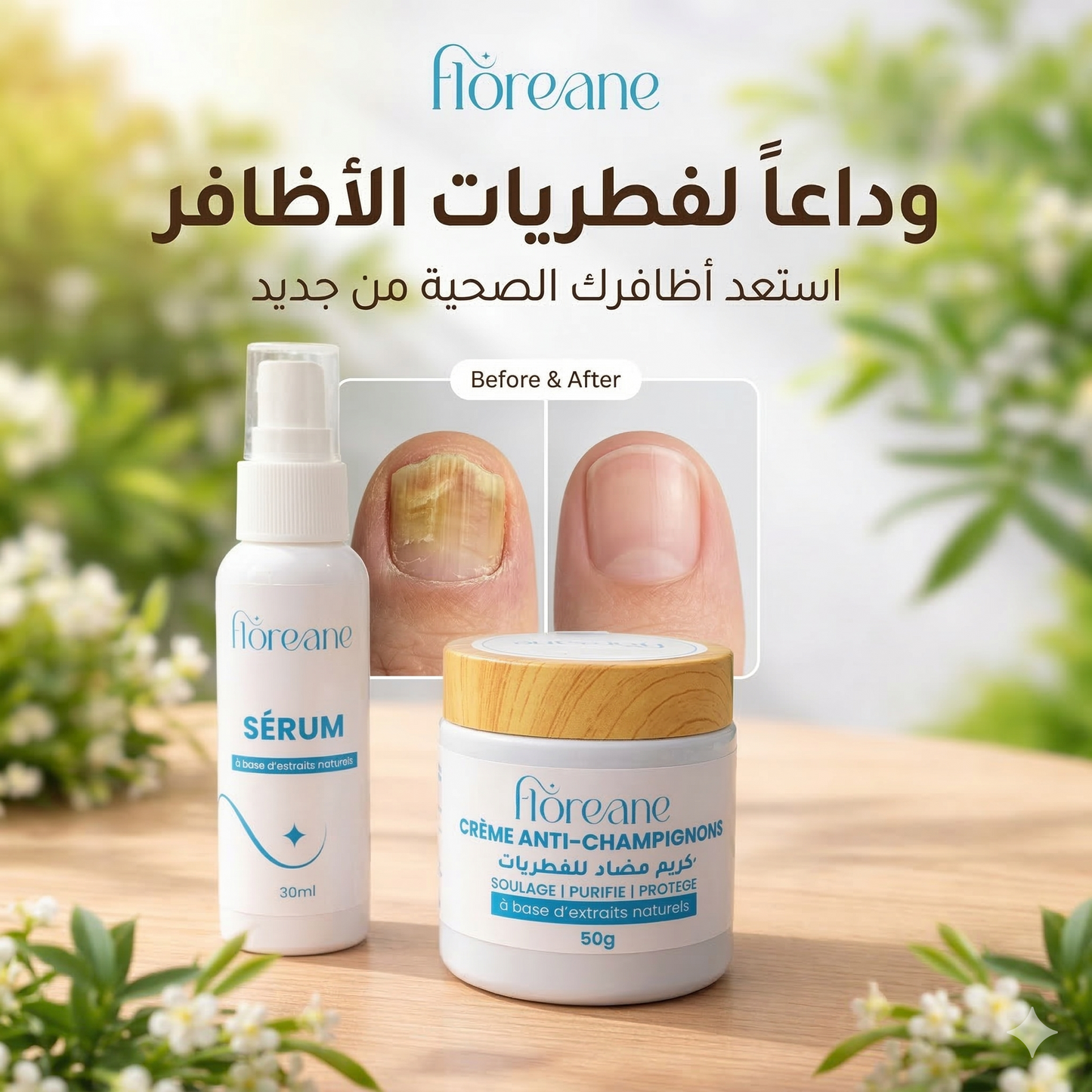 كريم FLOREANE مضاد للفطريات